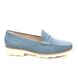 Begg Exclusive Loafers - Denim leather - 50564/73 CAYENNE PENNY