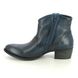 Felmini Ankle Boots - Petrol leather - B504/94 DRESA  COWBOY