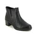 Begg Exclusive Ankle Boots - Black leather - 1360/11301W FIONA