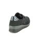 Begg Exclusive Trainers - Black floral - 0860/9308W LUNA   WEDGE