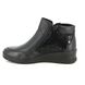 Begg Exclusive Ankle Boots - Black leather - 0862/9191W LUNA   ZIP