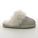 Begg Exclusive Slipper Mules - Light Taupe suede - 40306/11 NANCY SHEEPSKIN