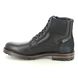 Begg Exclusive Boots - Black leather - 0886/31 ROLEX  ZIP VITT