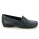 Begg Exclusive Loafers - Navy leather - 40539/72 SUNDAY WIDE FIT