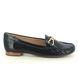 Begg Exclusive Loafers - Navy Patent Suede - 25911/70 SUNFLOWER 01