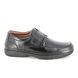 Begg Exclusive Riptape Shoes - Black leather - M037A/ SWIFT TURN WIDE