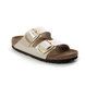 Birkenstock Slide Sandals - Oyster - 1020021/52 ARIZONA BIG BUCKLE