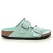 Birkenstock Slide Sandals - Green - 1026495/90 ARIZONA BIG BUCKLE