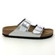 Birkenstock Slide Sandals - Silver - 1012283/ ARIZONA LADIES