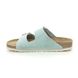 Birkenstock Slide Sandals - Blue Suede - 1016393 ARIZONA LADIES