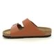 Birkenstock Slide Sandals - Tan Nubuck - 1019019/13 ARIZONA LADIES