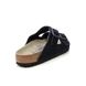 Birkenstock Sandals - Navy suede - 1020732/ ARIZONA MEN SOFT FOOTBED