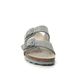 Birkenstock Slide Sandals - Grey suede - 1020557/03 ARIZONA SOFT FOOTBED