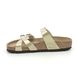 Birkenstock Slide Sandals - Gold - 1018882/26 FRANCA