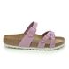 Birkenstock Slide Sandals - Pink - 1021407/63 FRANCA SOFT FOOTBED