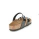 Birkenstock Toe Post Sandals - Black Glitz - 1016493 MAYARI