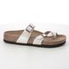 Birkenstock Toe Post Sandals - White - 71661/64 MAYARI