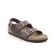 Birkenstock Slide Sandals - Dark brown - 34703/20 MILANO LADIES
