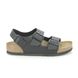 Birkenstock Slide Sandals - Black - 34793/30 MILANO LADIES