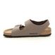 Birkenstock Flat Sandals - Brown nubuck - MILANO LADIES 634503/23