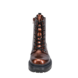 Bugatti Biker Boots - Bronze patent - 431A4P30/6300 NERIA  BIG ZIP