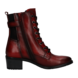Bugatti Lace Up Boots - Red leather - 4115623L/3000 RUBY   LACE ZIP