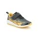 Clarks Boys Trainers - Black yellow - 515406F AEON PACE K