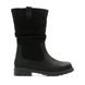 Clarks Girls Boots - Black leather - 455126F ASTROL RISE Y