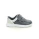 Clarks Toddler Boys Trainers - Navy leather - 566088H ATH SCALE T