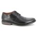 Clarks Formal Shoes - Black leather - 231398H BECKEN CAP WIDE
