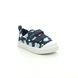 Clarks Toddler Boys Trainers - Navy - 498976F CITY BRIGHT T