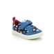 Clarks Toddler Boys Trainers - Blue - 527117G CITY HOWDY T