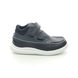 Clarks Toddler Shoes - Navy leather - 448186F CLOUD TUKTU T