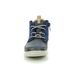 Clarks Everyday Shoes - Navy Leather - 2702/06F CLOUDY AIR INF
