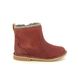 Clarks Toddler Girls Boots - Red leather - 438546F COMET FROST T