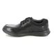Clarks Comfort Shoes - Black leather - 3738/58H COTRELL EDGE