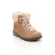 Clarks Toddler Girls Boots - Tan Leather - 619406F DABI HIKER T