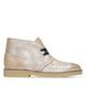 Clarks Lace Up Boots - Silver Leather - 556684D DESERT BOOT 2