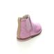 Clarks Infant Girls Boots - Pink Leather - 454187G DREW FUN T