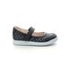 Clarks First Shoes - Navy Leather - 411718H EMERY HALO T