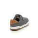 Clarks Boys Toddler Shoes - Grey leather - 751156F FAWN FAMILY K