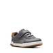 Clarks Boys Toddler Shoes - Grey leather - 751287G FAWN FAMILY T