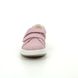 Clarks Girls School Shoes - Pink Leather - 589756F FAWN SOLO K