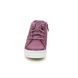 Clarks Toddler Girls Boots - Plum Leather  - 619446F FLARE SPARKY T