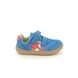 Clarks School Shoes - BLUE LEATHER - 515007G FLASH HOT T