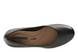 Clarks Wedge Shoes - Black leather - 301174D FLORES TULIP