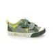 Clarks Toddler Boys Trainers - Grey - 643656F FOXING LO K