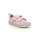 Clarks Girls Trainers - Pink - 583566F FOXING PRINT T