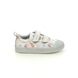 Clarks Girls Trainers - Silver - 583596F FOXING PRINT T