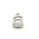 Clarks Toddler Girls Trainers - Silver - 583596F FOXING PRINT T